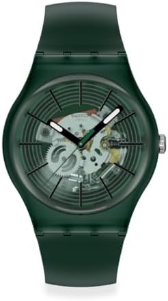 Amazon.com: Swatch Skin Irony 42 Unisex Watch Casual Polymer Grey